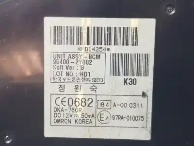 Second-hand car spare part electronic module for hyundai ix35 comfort 2wd oem iam references 954002y002  97ra010075