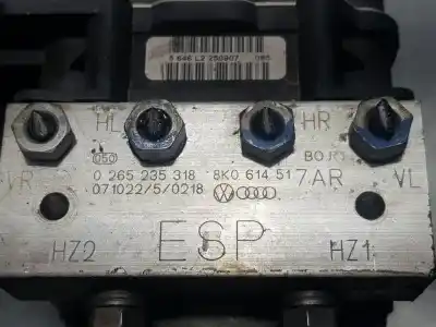 Pezzo di ricambio per auto di seconda mano abs per audi a5 coupe (8t) 2.7 tdi riferimenti oem iam 8k0614517  0265235319