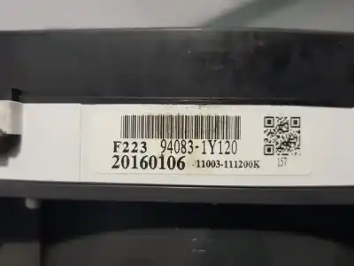 Peça sobressalente para automóvel em segunda mão quadrante por kia picanto concept referências oem iam 940831y120  11003111200k