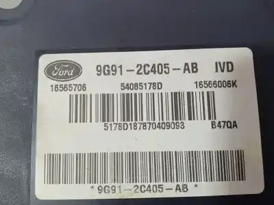 Pezzo di ricambio per auto di seconda mano abs per ford s-max (ca1) trend riferimenti oem iam 9g912c405ab  
