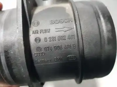 Автозапчастина б/у витратомір повітря для volkswagen eos (1f7) 2.0 tdi посилання на oem iam 074906461b  0281002461