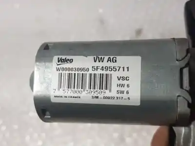 Peça sobressalente para automóvel em segunda mão motor do limpador traseiro por skoda rapid style referências oem iam 5f4955711  w000030950