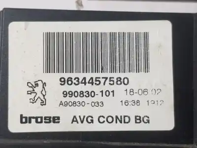 Second-hand car spare part right front window motor for peugeot 307 (s1) xt oem iam references 9634457580  990830101
