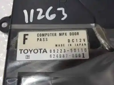 Second-hand car spare part electronic module for lexus ls400 (ucf20) básico (ucf 20) oem iam references 8922350110  624987001