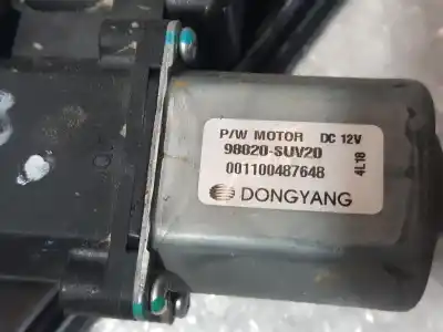 Second-hand car spare part driver left window regulator for opel mokka x excellence oem iam references 98820suv20 dongyang electrico 7 pinis 001100487648