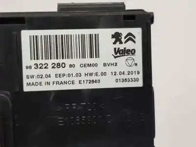 Pièce détachée automobile d'occasion module électronique pour ds 7 crossback so chic références oem iam 9832228080  01363330