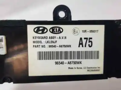 Peça sobressalente para automóvel em segunda mão comandos de alavanca por kia optima vision referências oem iam 96540a870wk  
