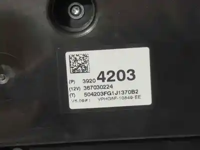 Peça sobressalente para automóvel em segunda mão quadrante por opel corsa e color edition ecoflex referências oem iam 39204203  367030224