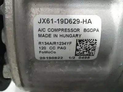 Peça sobressalente para automóvel em segunda mão compressor de ar condicionado a/a a/c por ford focus st-line referências oem iam jx6119d629ha  20190822