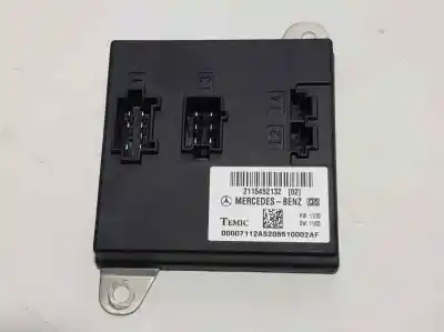 Second-hand car spare part Electronic Module for MERCEDES CLASE E (W211) BERLINA E 200 Compressor (211.042) OEM IAM references 211545213202  7112A5205510002AF