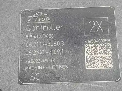 Peça sobressalente para automóvel em segunda mão abs por toyota yaris active referências oem iam 445400d280  03210246564