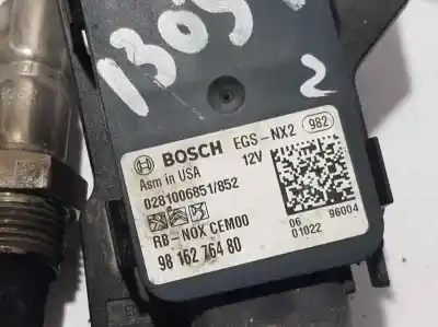 Peça sobressalente para automóvel em segunda mão sonda lambda por peugeot 3008 gt line referências oem iam 9816276480  0281006851852