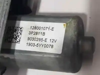 Second-hand car spare part rear right window regulator for renault captur dynamique oem iam references 128001071e  19035yy0078