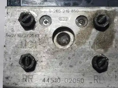 Second-hand car spare part abs for toyota corolla (_e12_) 1.4 d (nde120_) oem iam references 4451002050  0265216850