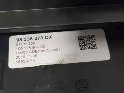Автозапчасти б/у рычаг переключения передач за ds 3 crossback performance line ссылки oem iam 98336270dx  61739g09