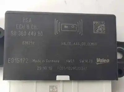 Pezzo di ricambio per auto di seconda mano modulo elettronico per ds 3 crossback performance line riferimenti oem iam 9836044980  63821v