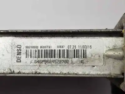 Peça sobressalente para automóvel em segunda mão radiador de água por citroen c3 tonic referências oem iam g46p9684522780  886160000