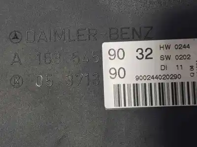 Gebrauchtes Autoersatzteil elektronisches modul zum mercedes-benz clase m (w163) 270 cdi (163.113) oem-iam-referenzen a1635459092  05371390