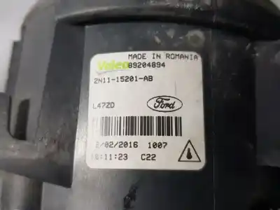Автозапчастина б/у правий протитуман для ford fiesta (ccn) trend посилання на oem iam 2n1115201ab  89204894