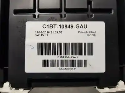 Автозапчастина б/у панель інструментів для ford fiesta (ccn) trend посилання на oem iam c1bt10849gau  