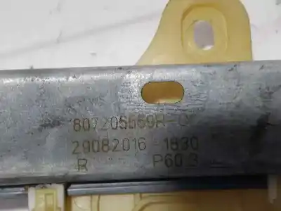 Second-hand car spare part passenger side right window regulator for renault clio iv expression oem iam references 807205559rc  2908216 1830