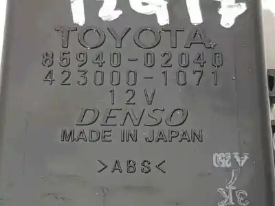 Second-hand car spare part electronic module for toyota auris luna oem iam references 8594002040  4230001071