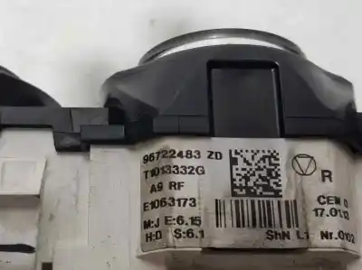 Peça sobressalente para automóvel em segunda mão comando de sofagem (chauffage / ar condicionado)  por peugeot 208 access referências oem iam 96722483zd  t1013332g