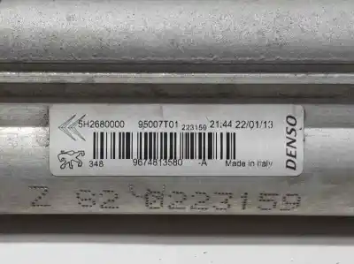 Peça sobressalente para automóvel em segunda mão condensador / radiador de ar condicionado por peugeot 208 access referências oem iam 9674813580  5h2680000
