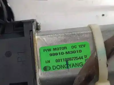 Second-hand car spare part driver left window regulator for chevrolet spark ls oem iam references 98810m3010 dongyang 2 pins 001100072544