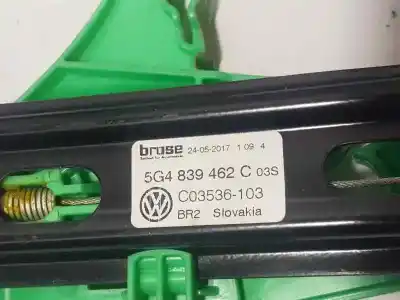 Tweedehands auto-onderdeel regelaar rechts achterruit: voor volkswagen golf vii lim. (bq1) last edition bmt/start-stopp oem iam-referenties 5g4839462c brose eléctrico 6 pins c03536103