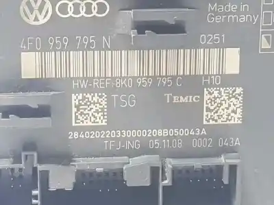Автозапчастина б/у модуль комфорт для audi q7 (4l) v6 3.0 tdi (176kw) clean diesel ambiente посилання на oem iam 4f0959795n  