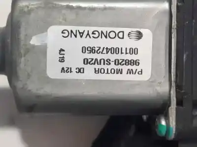 Second-hand car spare part driver left window regulator for opel mokka x selective start/stop oem iam references 9885020asy  41230092
