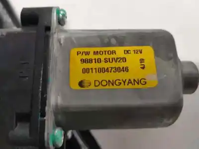 Second-hand car spare part passenger side right window regulator for opel mokka x selective start/stop oem iam references 98810suv20  7 pins