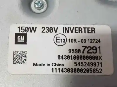 Second-hand car spare part electronic module for opel mokka x selective start/stop oem iam references 95907291  