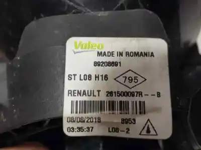 Автозапчасти б/у правая противотуманная фара за smart forfour edition 1 (66kw) (453.044) ссылки oem iam 261500097r  89208691
