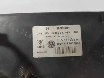 Second-hand car spare part radiator cooling fan for audi q7 (4l) v6 3.0 tdi (176kw) clean diesel ambiente oem iam references 7l0959455  0130303327