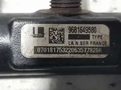 Pezzo di ricambio per auto di seconda mano rampa iniettori per citroen c4 picasso ii 2.0 bluehdi 135 riferimenti oem iam 9681649580  
