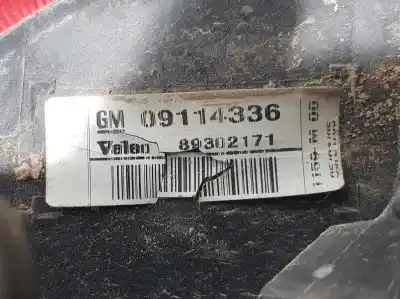 Pezzo di ricambio per auto di seconda mano lampada posteriore sinistra per opel corsa d enjoy riferimenti oem iam 09114336   Pezzo di ricambio per auto di seconda mano lampada posteriore sinistra per opel corsa d enjoy riferimenti oem iam 09114336