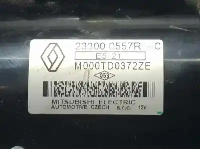 Peça sobressalente para automóvel em segunda mão motor de arranque por renault captur expression referências oem iam 233000557r  m000td0372ze