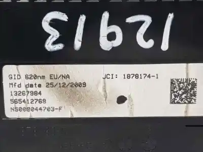 Second-hand car spare part multifunction display for opel astra j lim. essentia oem iam references 13267984  565412769