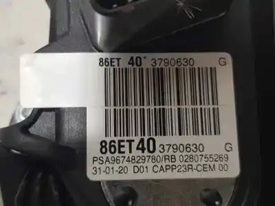 Second-hand car spare part potentiometer for citroen berlingo start m oem iam references 9674829780  86et403790630