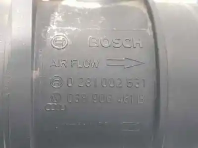 Second-hand car spare part flowmeter for volkswagen caddy ka/kb (2k) furg. oem iam references 038906461b  0281002531