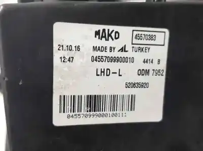 Second-hand car spare part left headlight for citroen nemo basis oem iam references 520635920  45570383