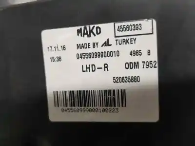 Автозапчастина б/у права фа для citroen nemo basis посилання на oem iam 520635880  45560393