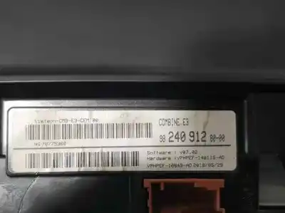 Peça sobressalente para automóvel em segunda mão quadrante por citroen c4 cactus feel referências oem iam 9824091280  