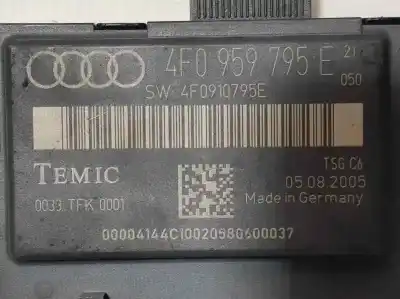 Second-hand car spare part comfort module for audi a6 berlina (4f2) 3.0 tdi quattro (165kw) oem iam references 4f0959795e  