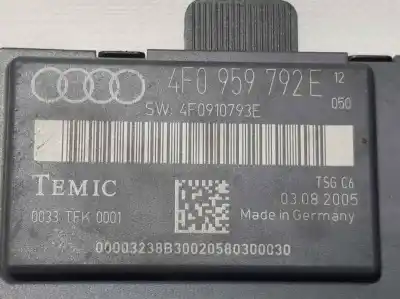Second-hand car spare part comfort module for audi a6 berlina (4f2) 3.0 tdi quattro (165kw) oem iam references 4f0959792  