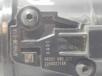 Pezzo di ricambio per auto di seconda mano misuratore di flusso per dacia duster ii essential riferimenti oem iam 226802715r  afh60m51a
