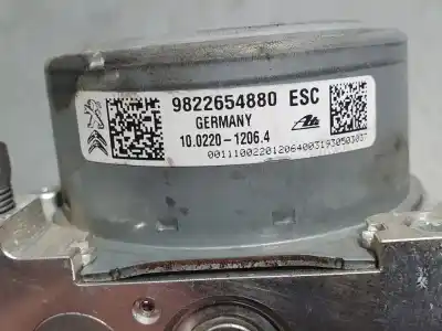 Second-hand car spare part abs for citroen c-elysée shine oem iam references 9822654880  10022012064