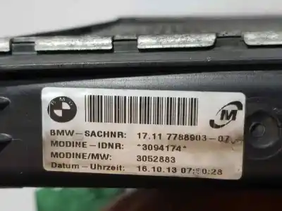 Second-hand car spare part water radiator for bmw x1 (e84) sdrive 18 d oem iam references 1711778890307  3052883